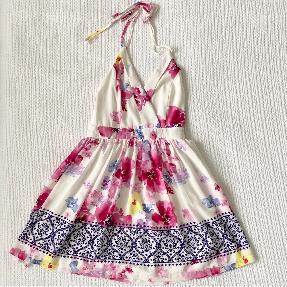 Tea & Cup Floral Dress
